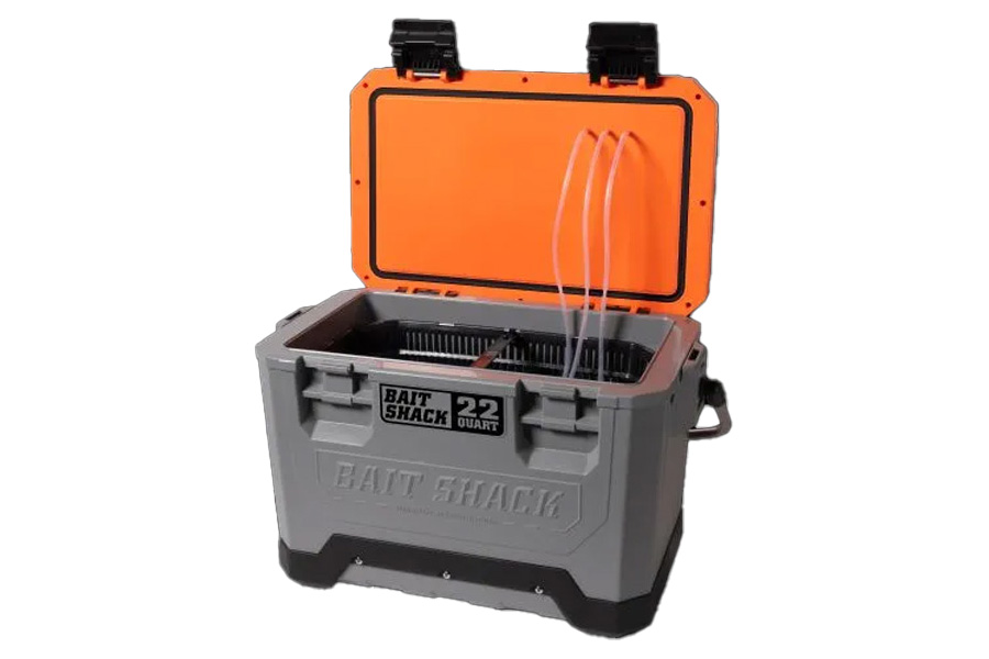 WHISKER SEEKER Seeker Tackle Solar Powered Bait Cooler Orange