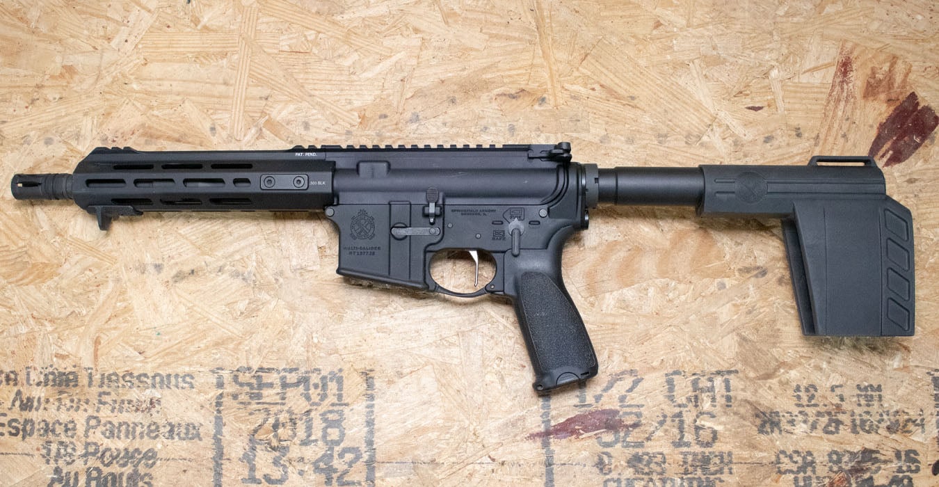 SPRINGFIELD Saint Victor 300 Blackout Police Trade-In AR-Pistol (Magazine Not Included)