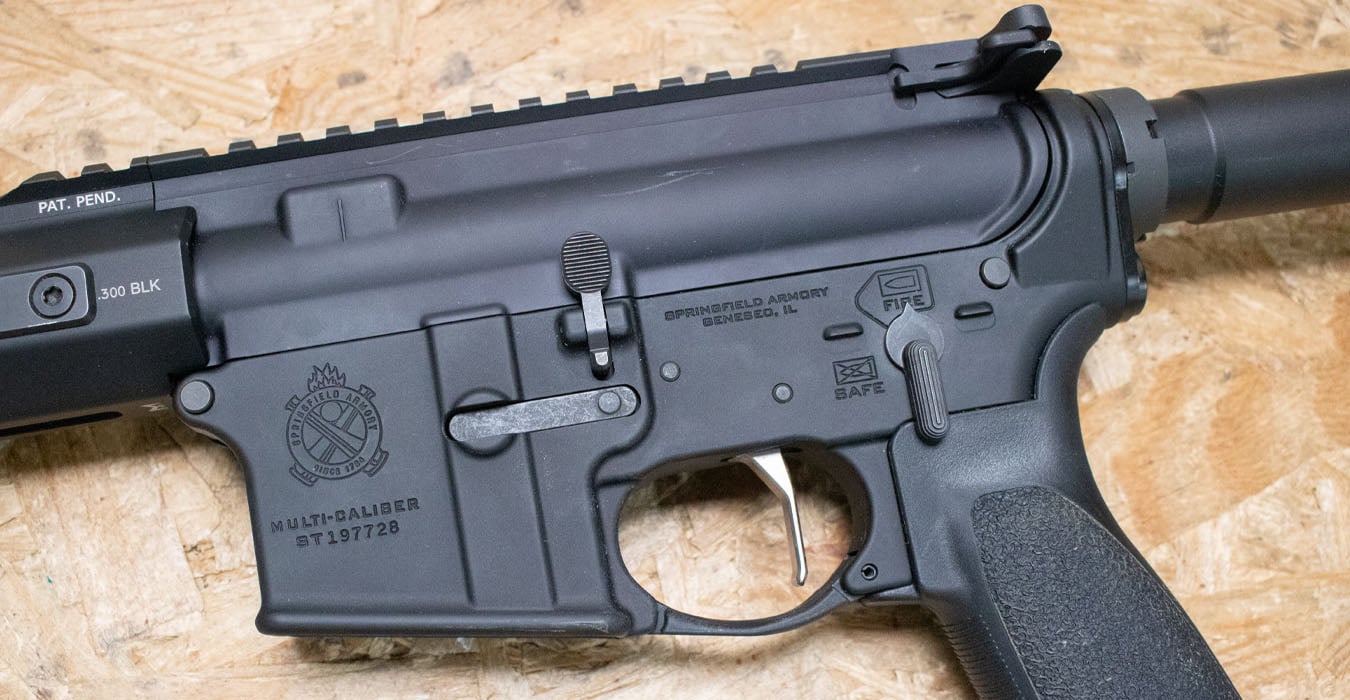 SPRINGFIELD Saint Victor 300 Blackout Police Trade-In AR-Pistol (Magazine Not Included)