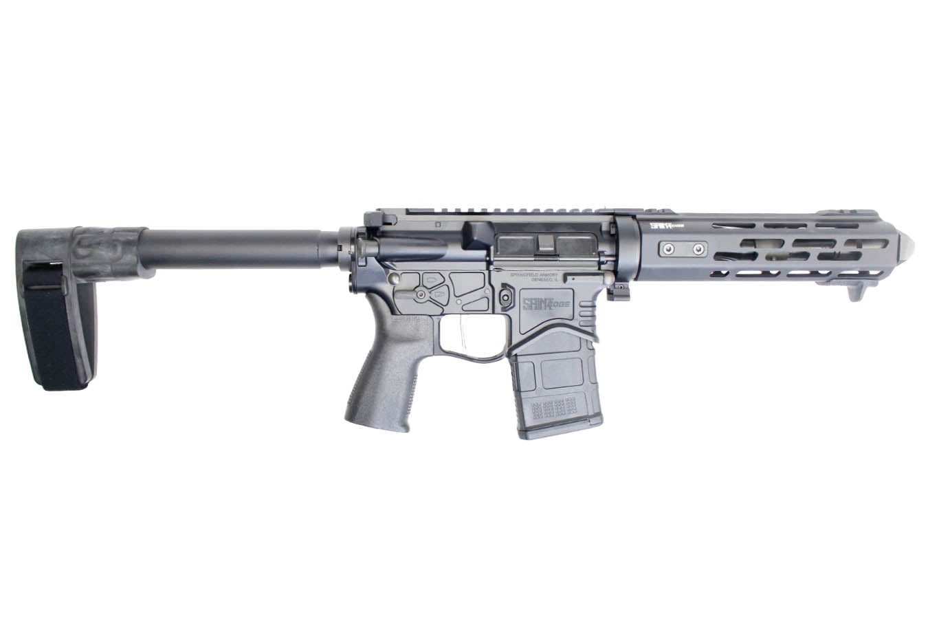 Springfield SAINT Edge EVAC 5.56 NATO Semi-Auto Pistol w/ EVAC Blast Diverter