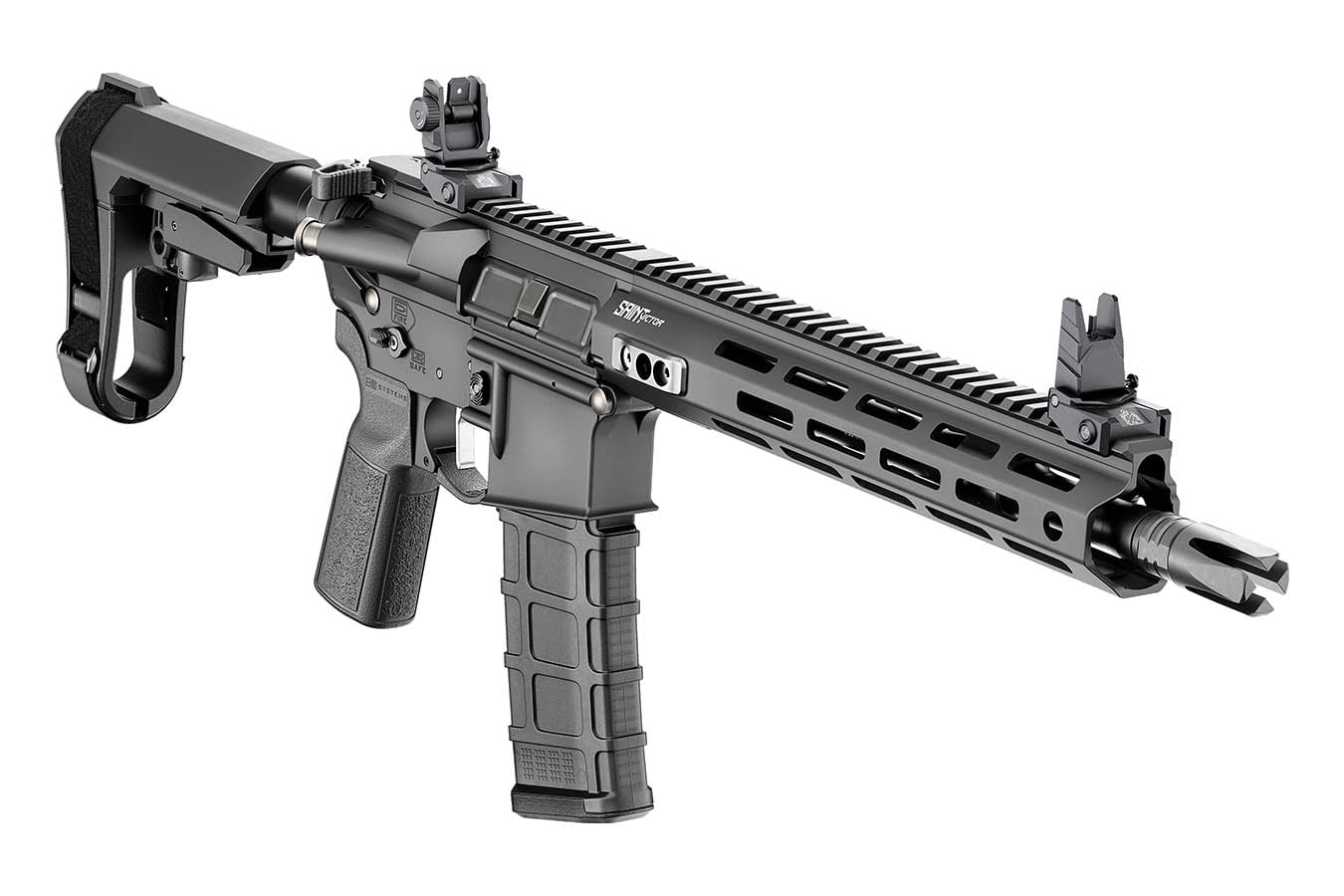 Springfield SAINT Victor V2 5.56 NATO Semi-Auto Pistol with Viridian Red Dot