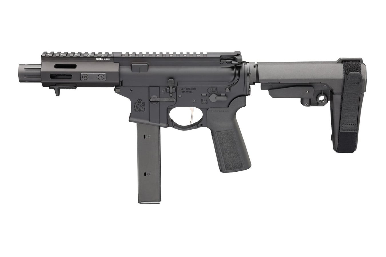 Springfield Saint Victor 9mm Pistol with SBA3 Brace and 32-Round Magazine