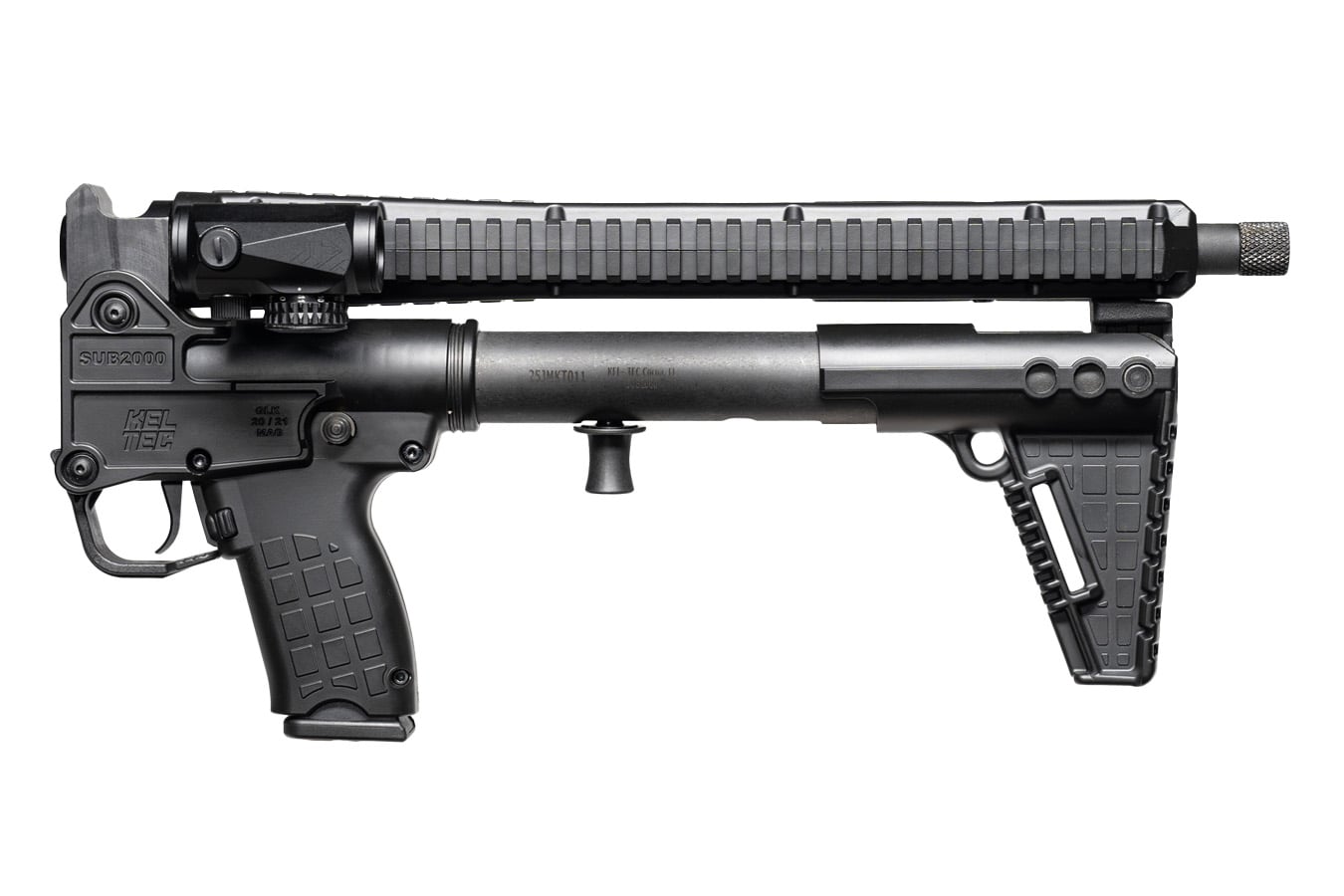 KELTEC  Sub 2000 Defender 10mm Semi-Automatic Rifle Gen 3 with Vortex Crossfire Red Dot and Magpul Angled Grip