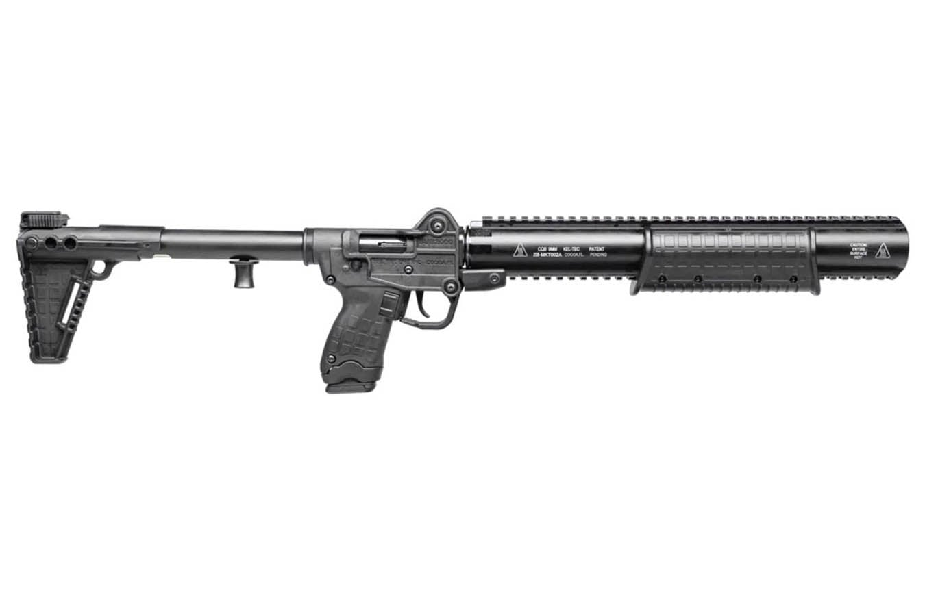 Keltec SUB CQB 9mm Integrally Suppressed Folding Rifle