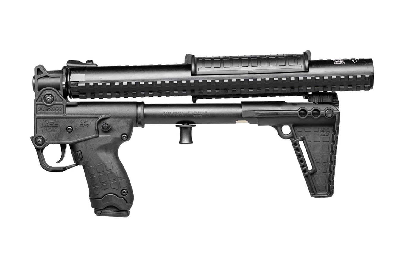 Keltec SUB CQB 9mm Integrally Suppressed Folding Rifle