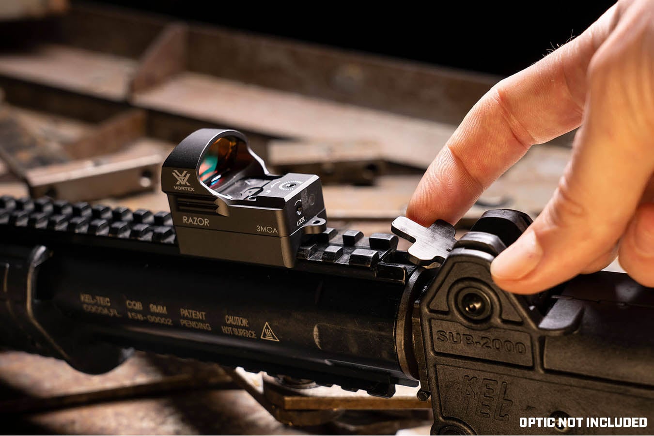 Keltec SUB CQB 9mm Integrally Suppressed Folding Rifle