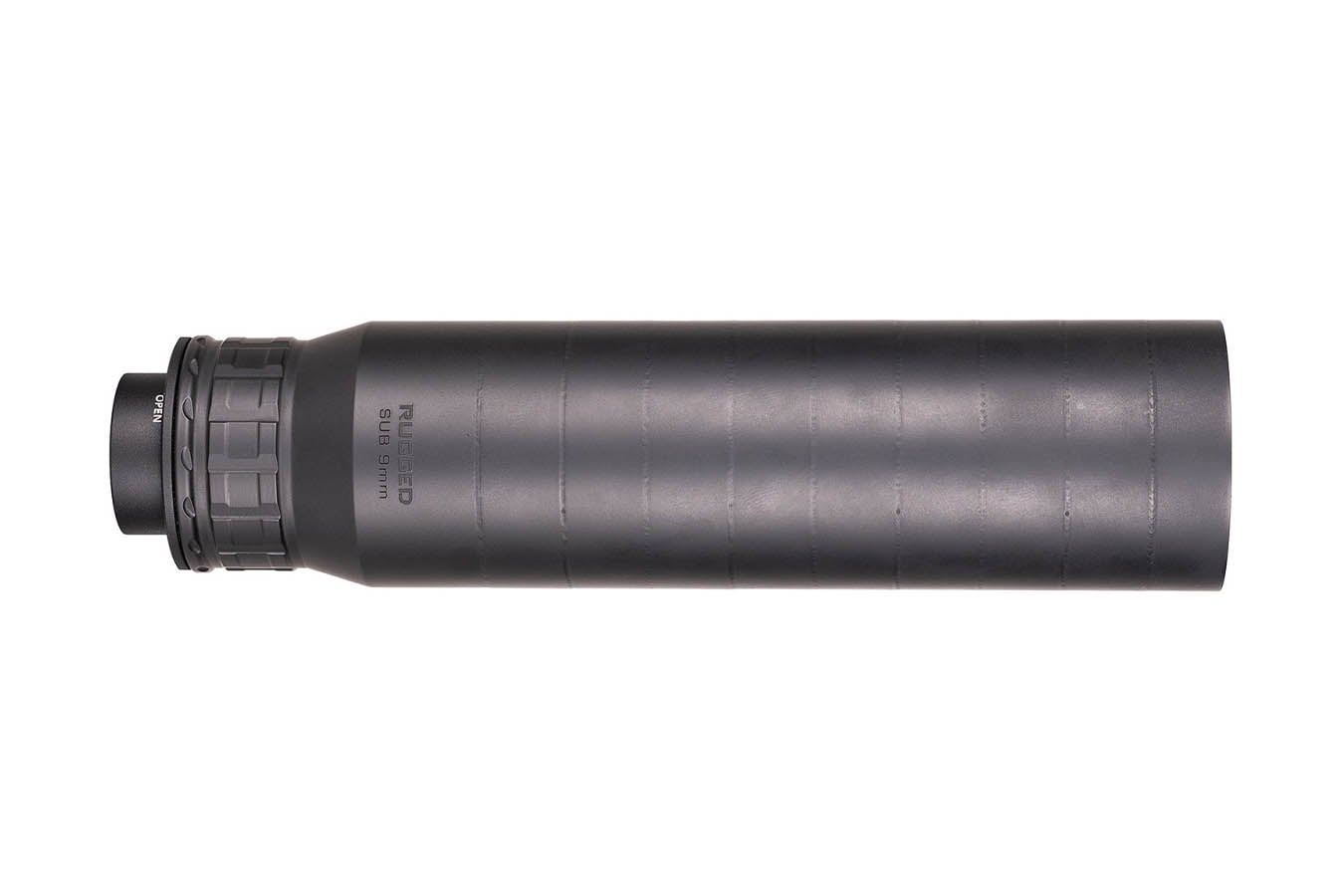RUGGED SUPPRESSORS SUB9 9mm Suppressor with HUB Mount