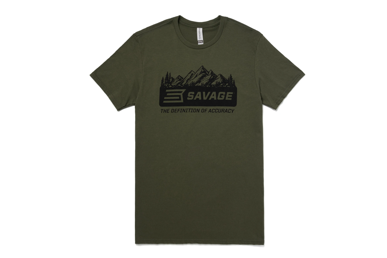 Savage Apparel Landscape Short Sleeve Tee - Green