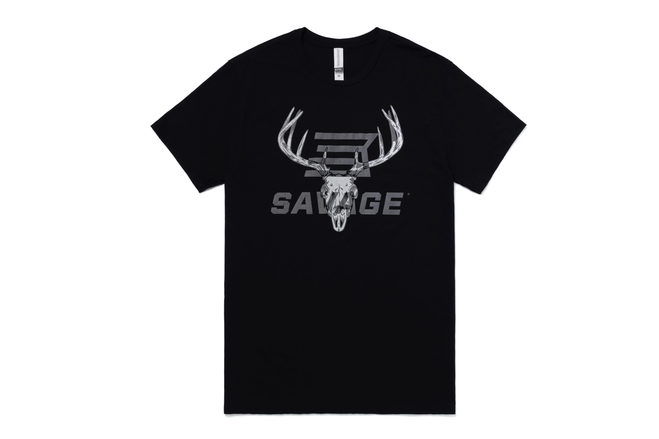 Savage Apparel Antlers Short Sleeve Tee - Black