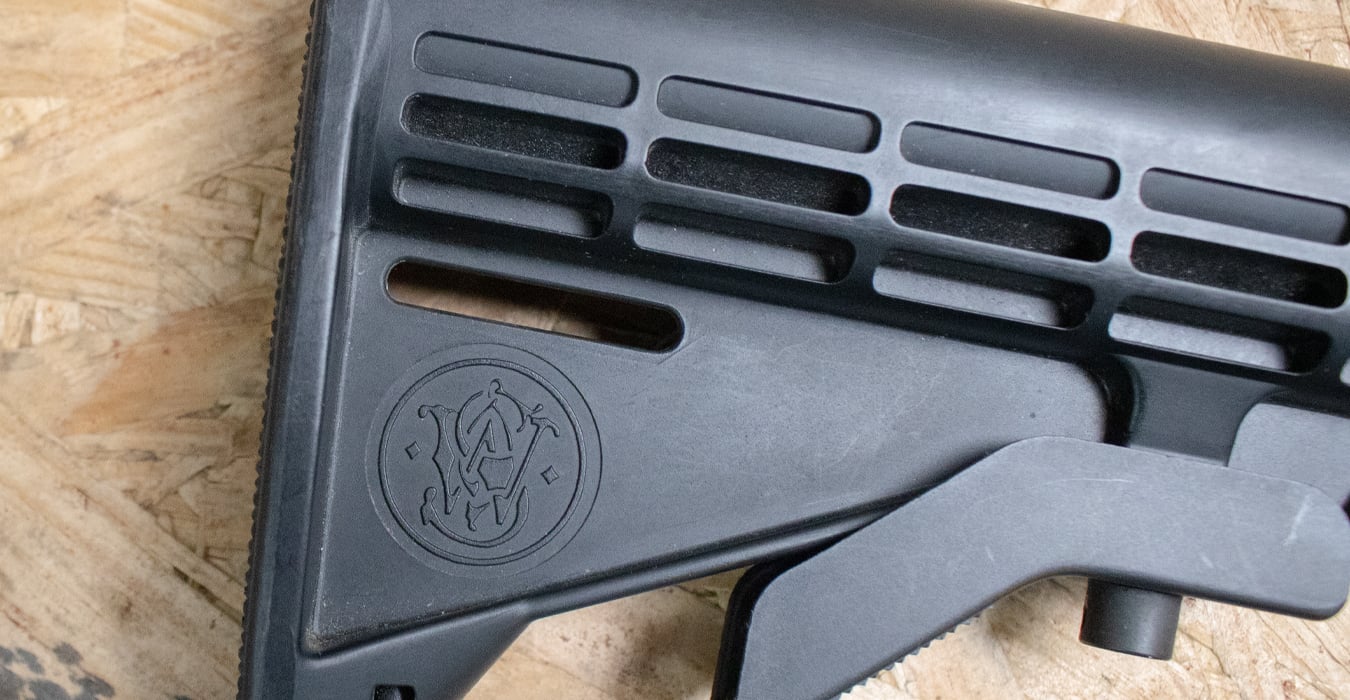 SMITH AND WESSON M&P-15 5.56mm Police Trade-In Rifle with Scope and Sling (Magazine Not Included)