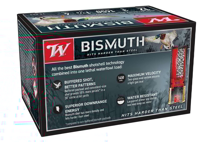 WINCHESTER AMMO 12 Gauge 1 3/8 Oz Hunting Precision Bismuth Shot 15/Box