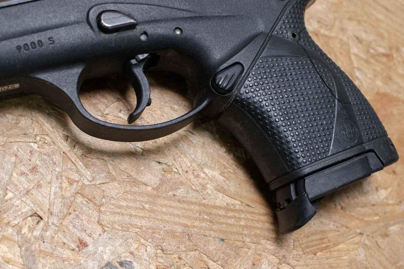 BERETTA 9000S 9mm Police Trade-In Pistol with Manual Safety
