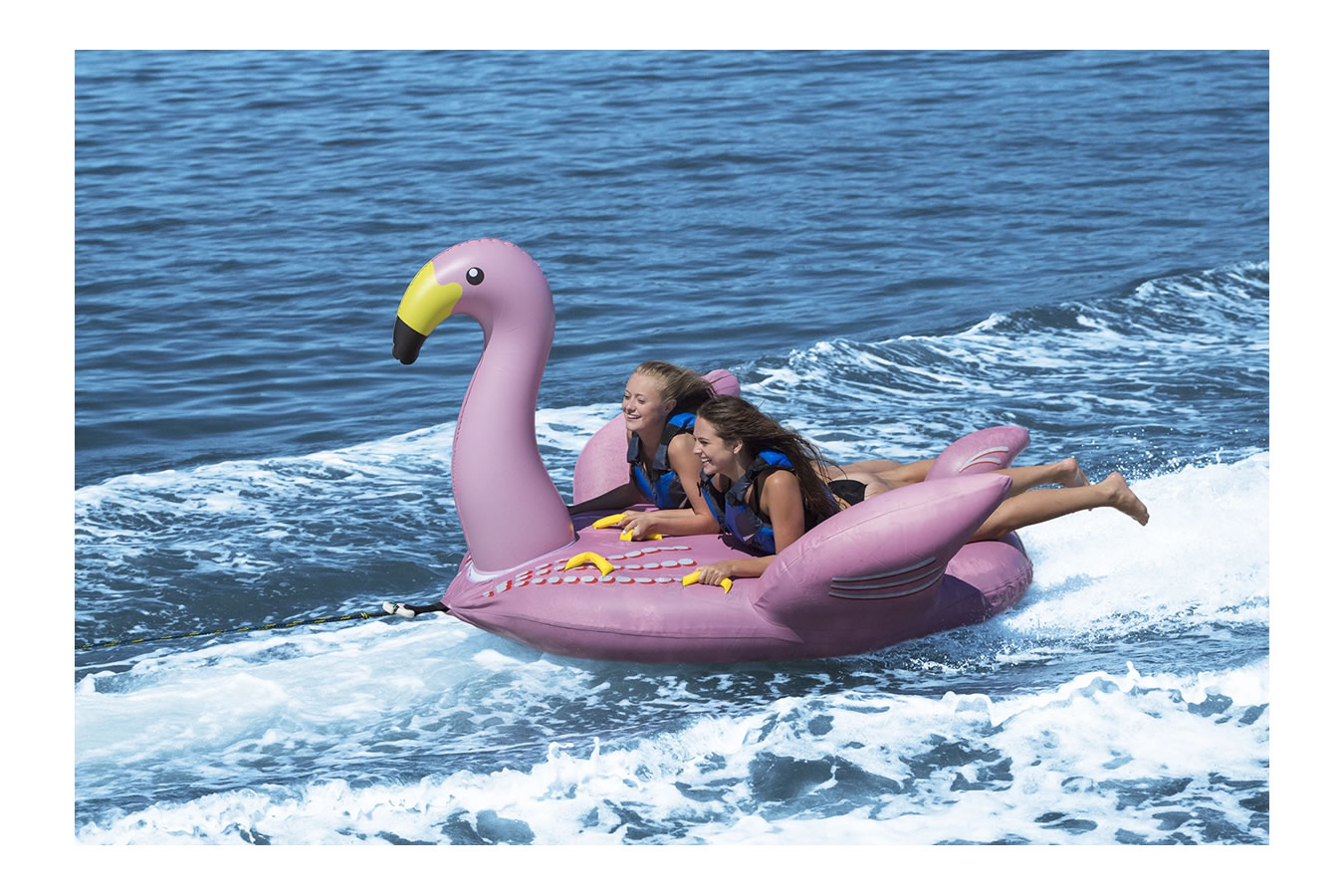 Solstice Lay On Flamingo Towable