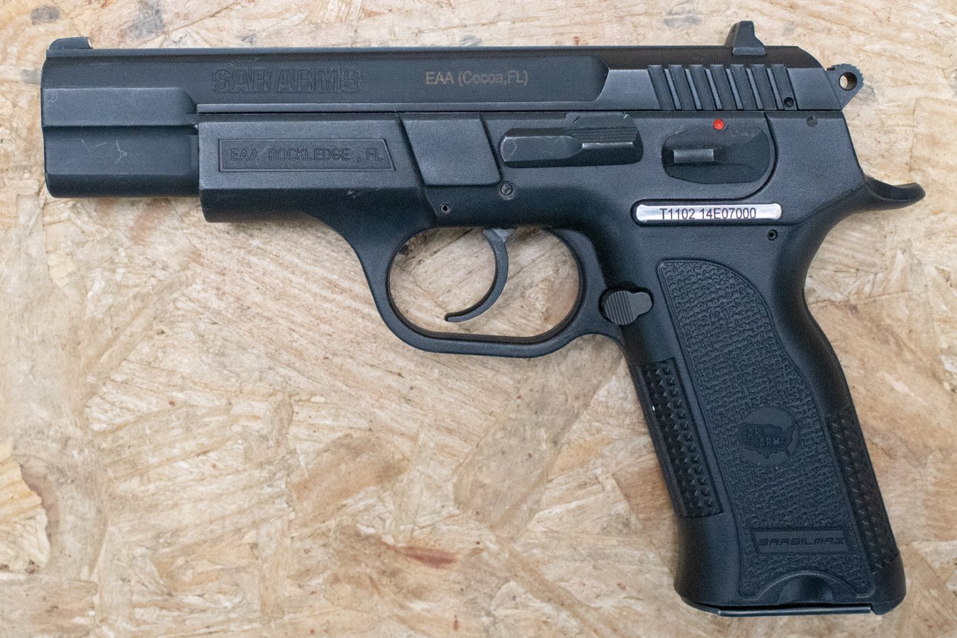 SAR ARMS SARB6P 9mm Police Trade-In Pistol with Manual Safety