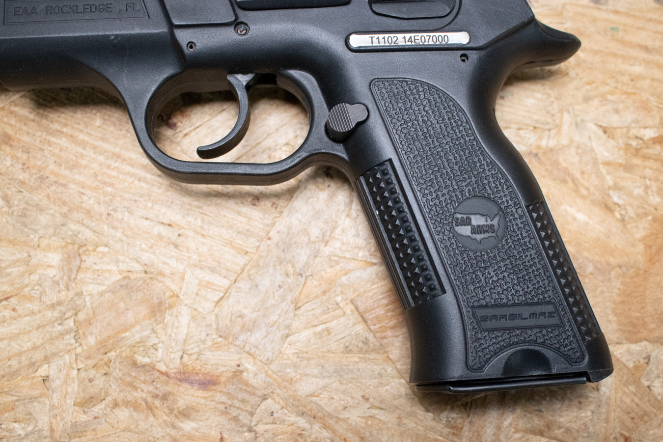 SAR ARMS SARB6P 9mm Police Trade-In Pistol with Manual Safety