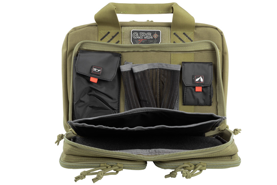 GPS Tactical Quad +2 Tactical Quad Bag with YKK Lockable Zippers, 8 Mag Pockets, 2 Ammo Pockets, ID Storage