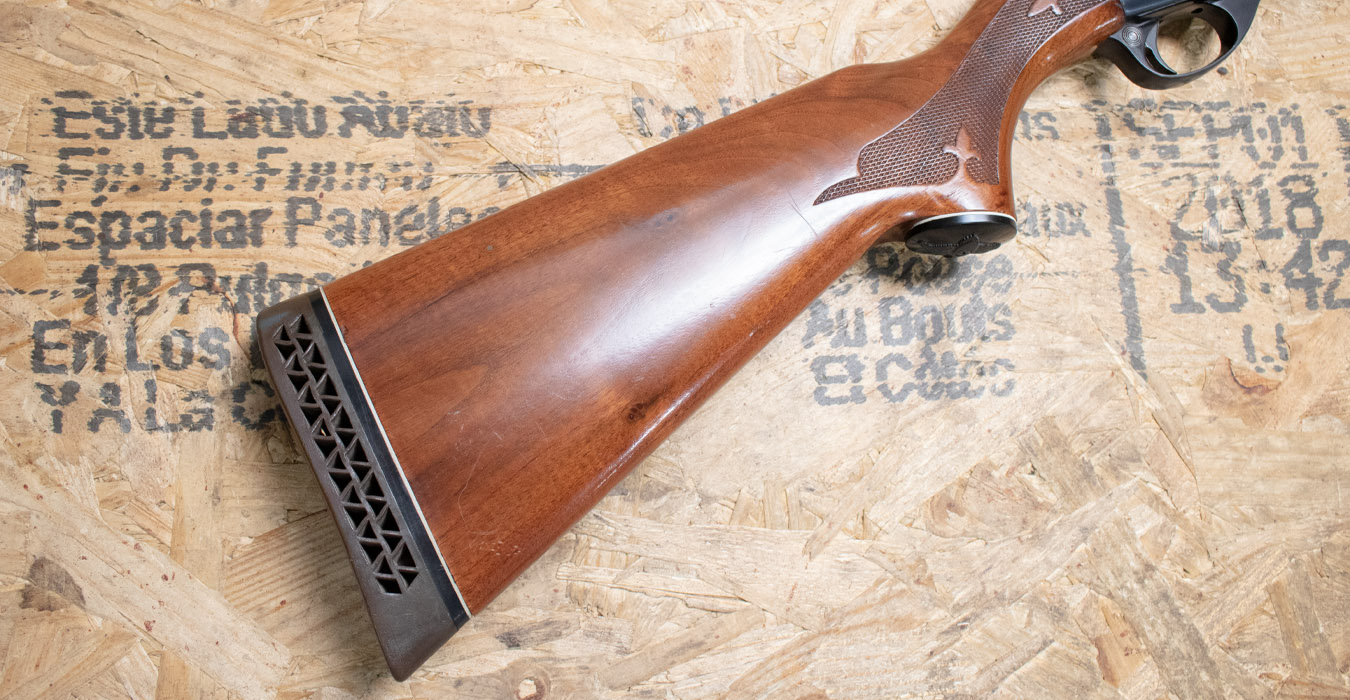 REMINGTON 870 Wingmaster 12 Gauge Police Trade-In Shotgun with 20 Inch Barrel and Rifle Sights