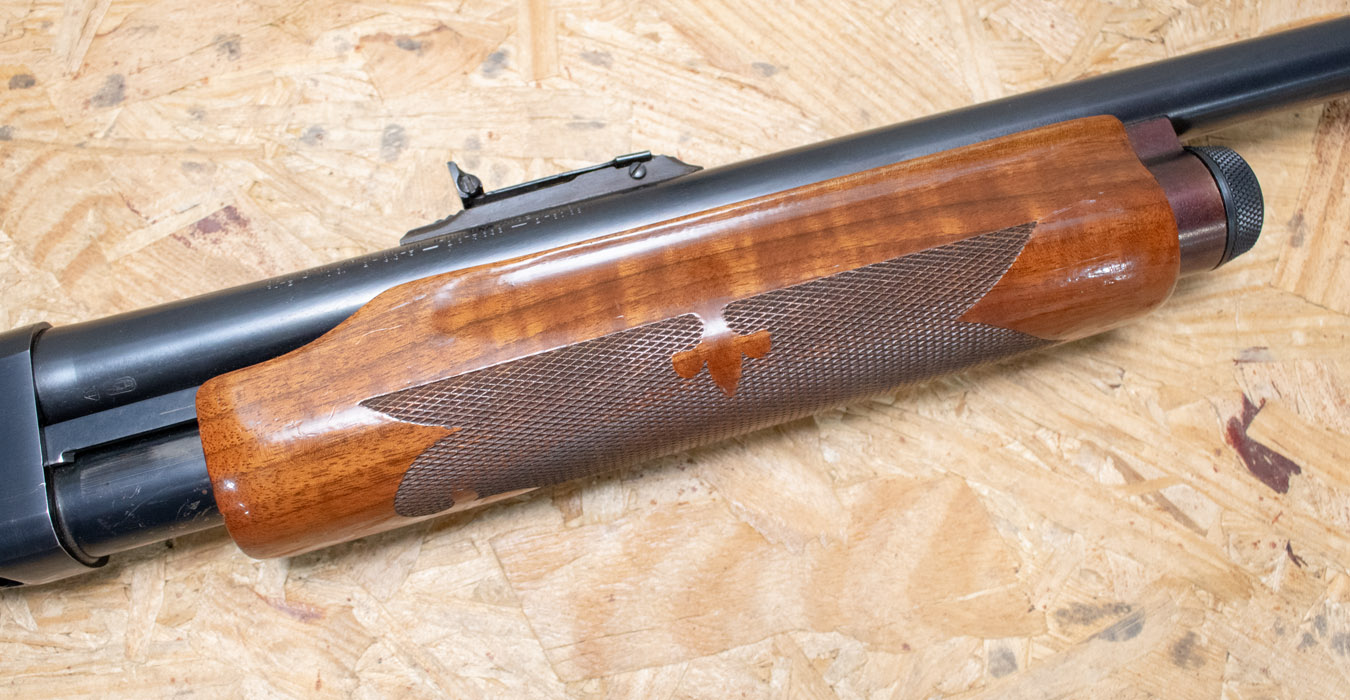 REMINGTON 870 Wingmaster 12 Gauge Police Trade-In Shotgun with 20 Inch Barrel and Rifle Sights