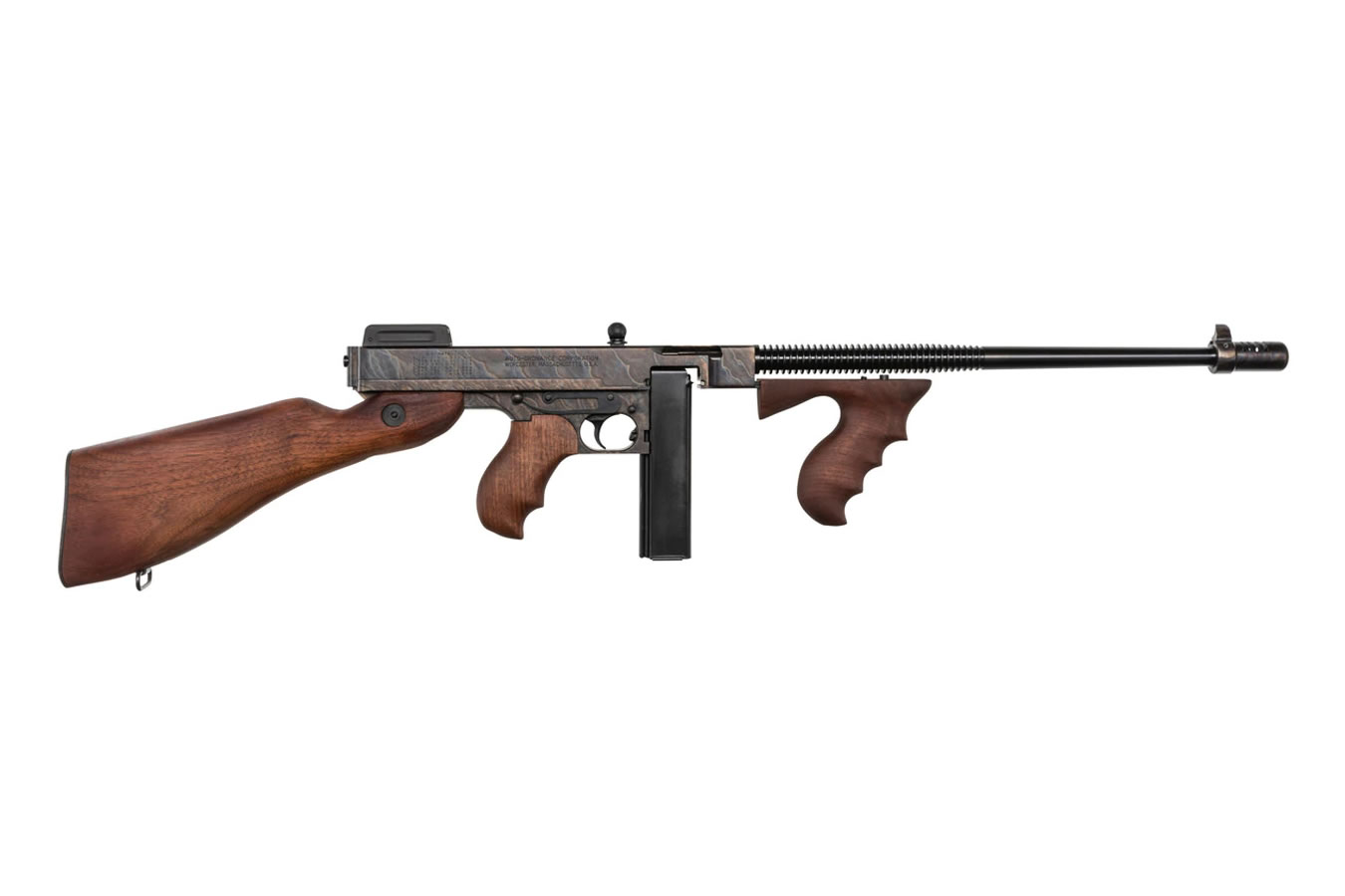 AUTO ORDNANCE 1927A-1 Deluxe 45 ACP Color Case Hardened Tommy Gun