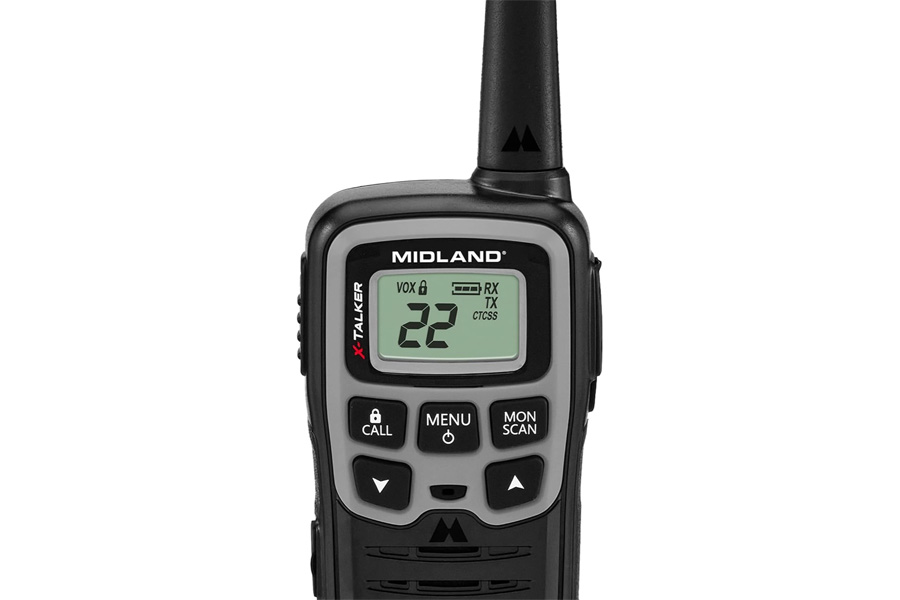 Midland 2 Two Way Radios with 22 Channels and 38 Privacy Codes