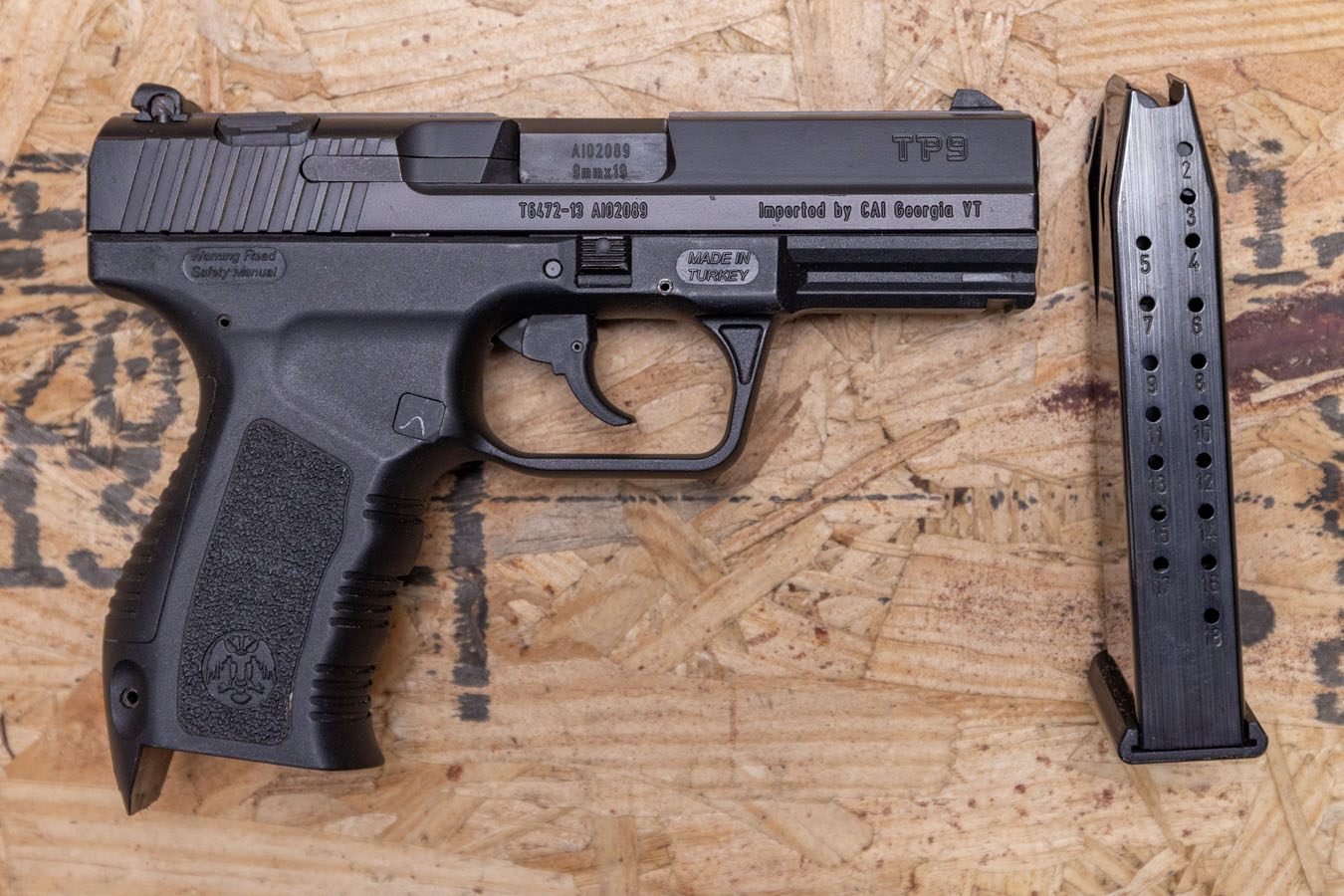 CANIK TP9 9mm Police Trade-In Pistol