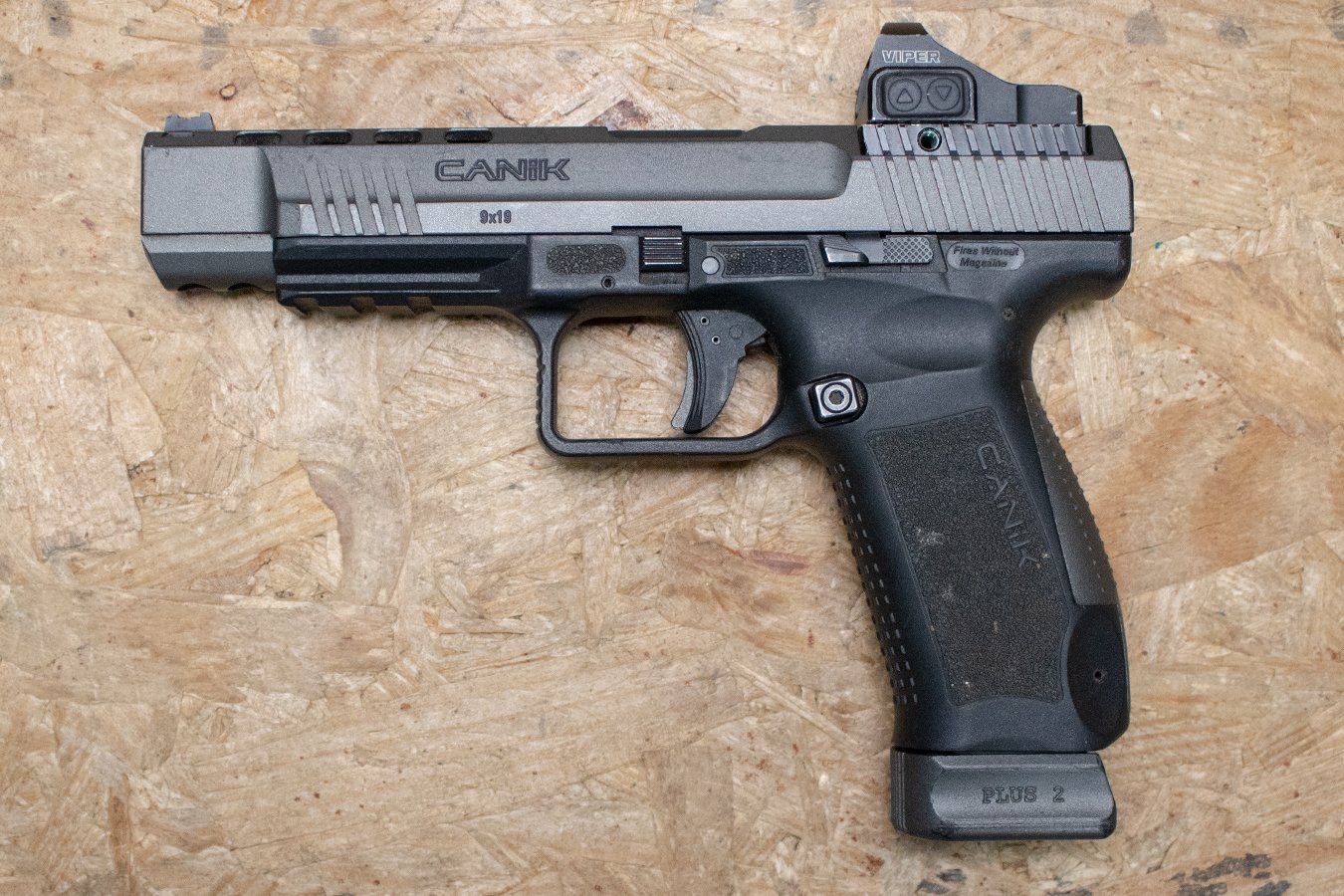 CANIK TP9SFX 9mm Police Trade-In Pistol with Ported Slide and Vortex Optic