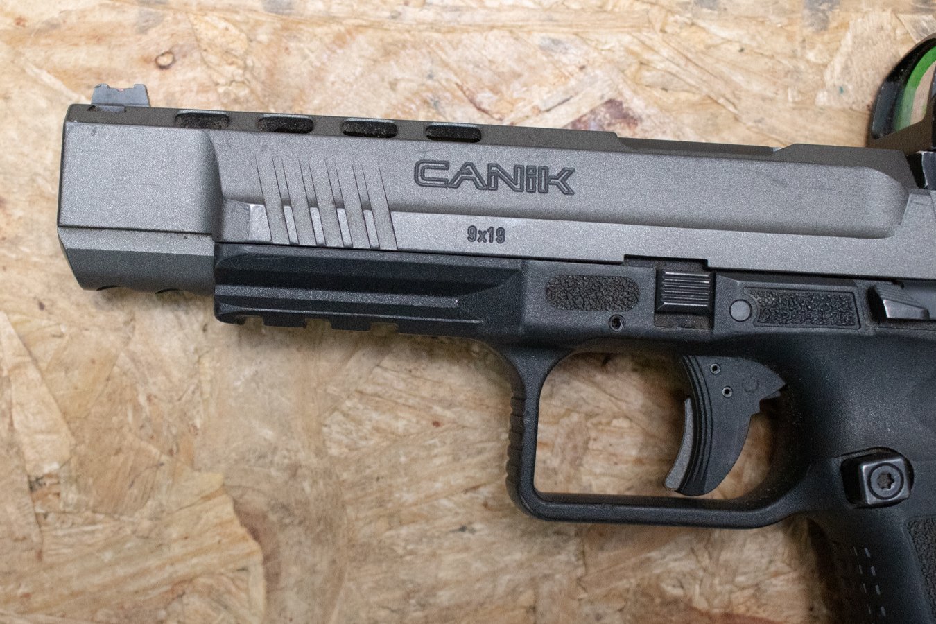 CANIK TP9SFX 9mm Police Trade-In Pistol with Ported Slide and Vortex Optic