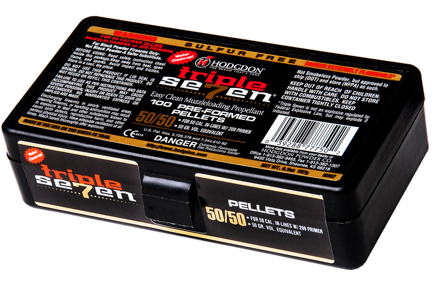 Hodgdon Powder Triple Se7en 50 Cal Muzzleloading Propellant Pellets