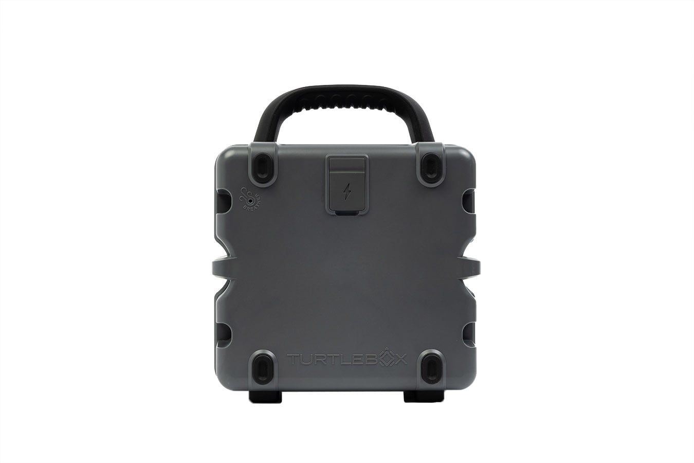 TURTLEBOX Cub Gray Waterproof Wireless Outdoor Speaker