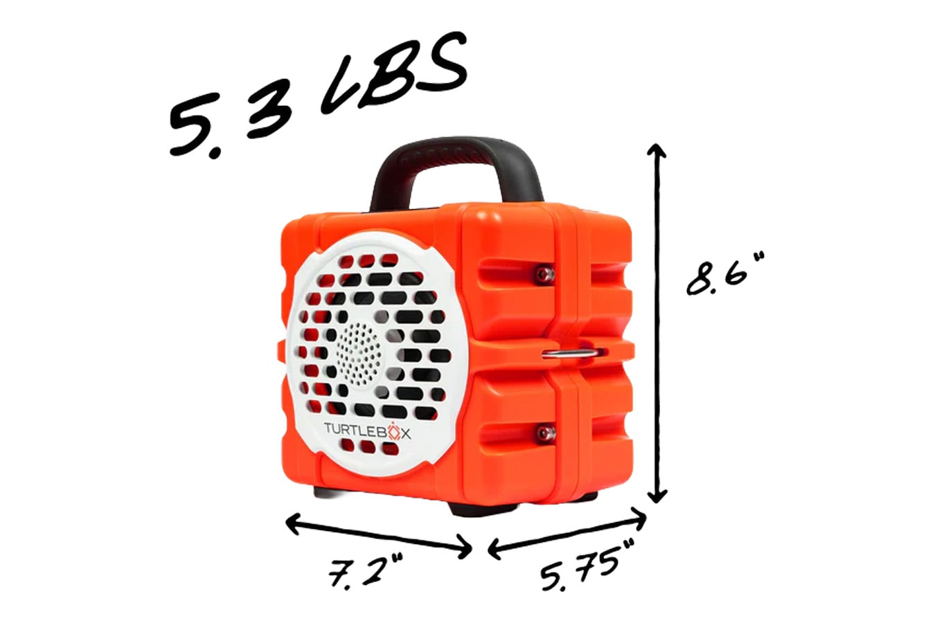 Turtlebox Cub Speaker - Orange