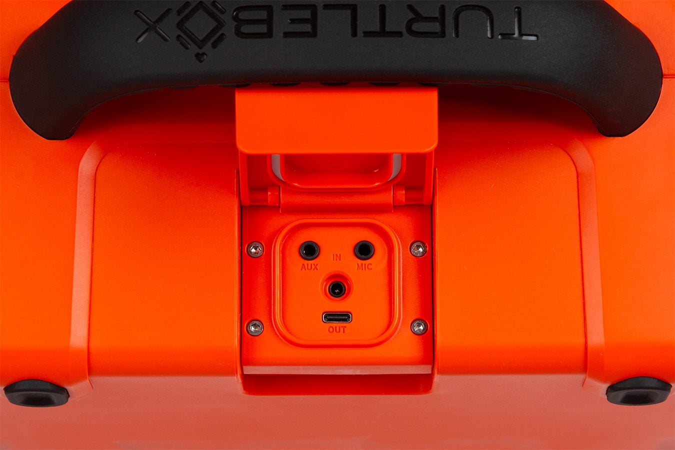 TURTLEBOX Grande Waterproof Wireless Speaker Orange