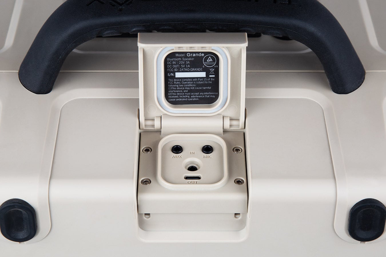 TURTLEBOX Grande Waterproof Wireless Speaker Tan
