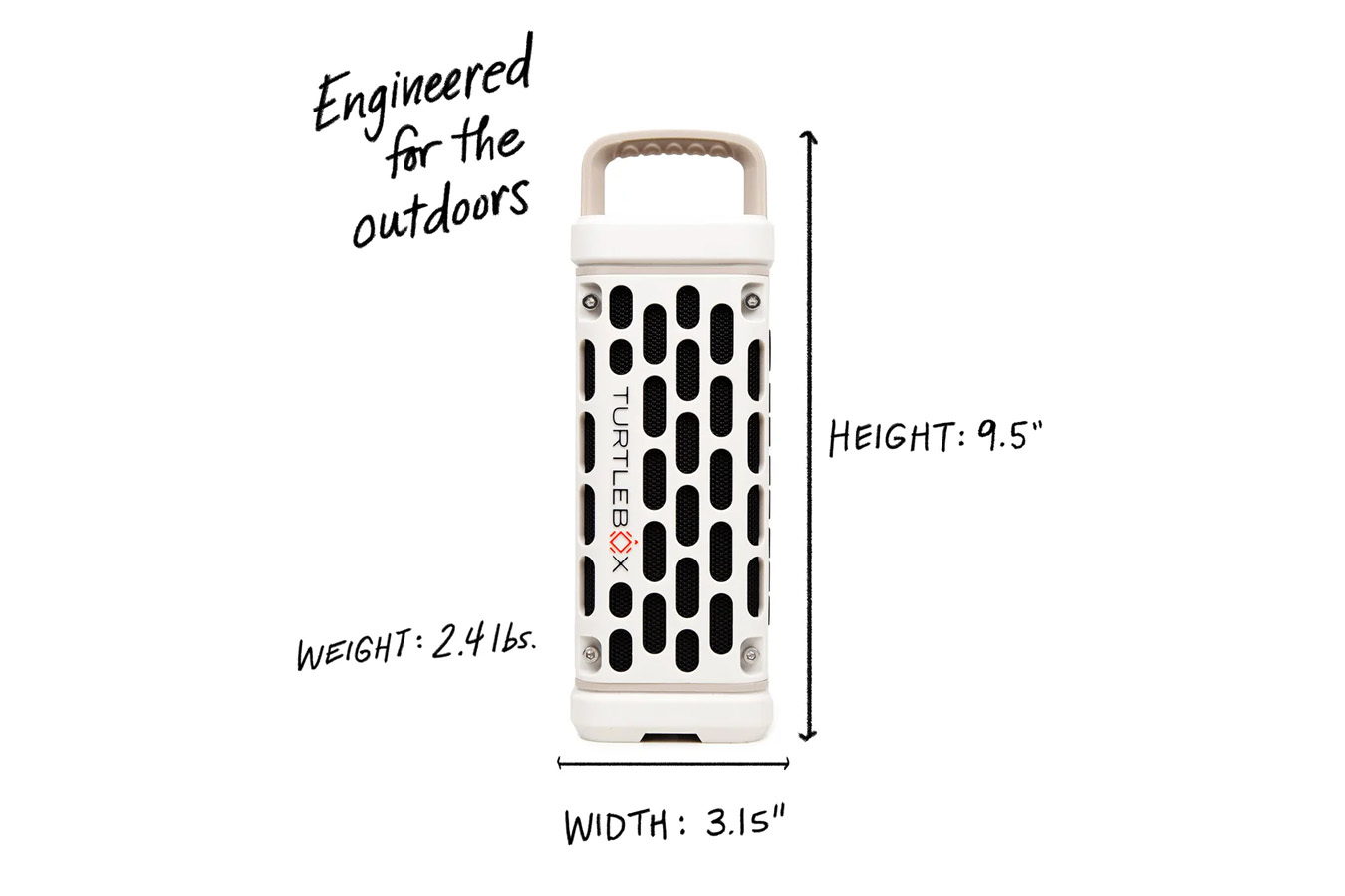 Turtlebox Ranger Speaker - Ivory