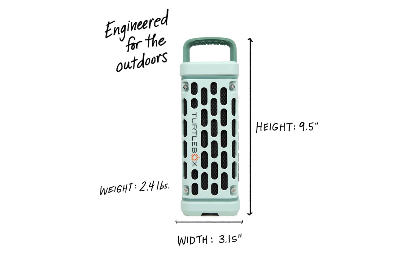 Turtlebox Ranger Speaker - River Rock