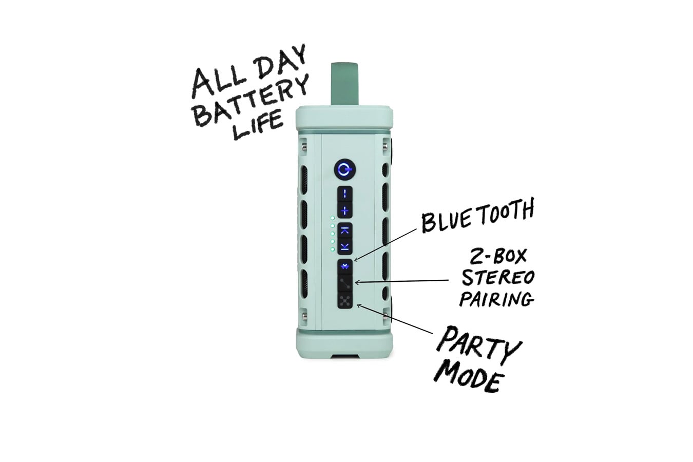 Turtlebox Ranger Speaker - River Rock