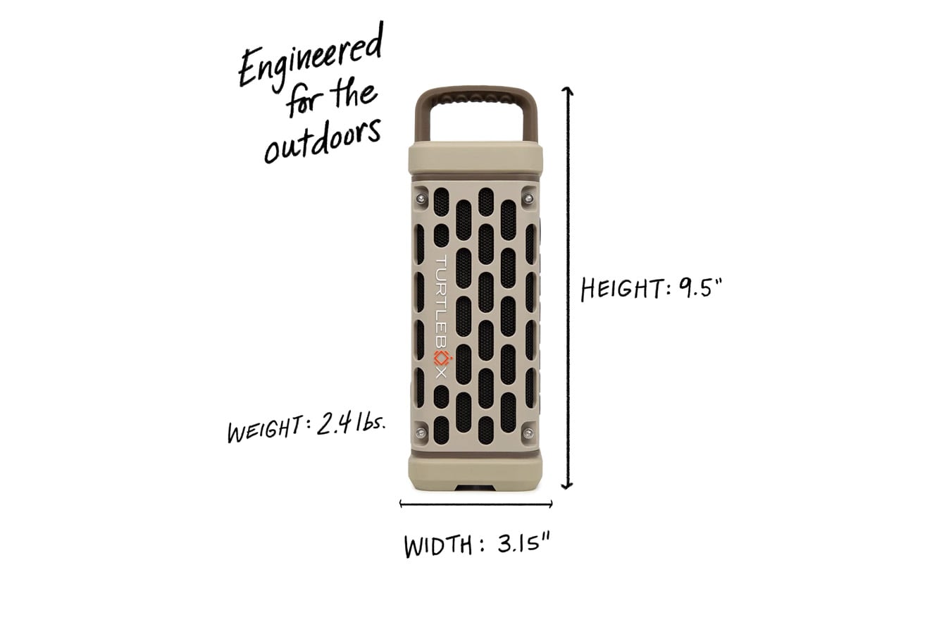 Turtlebox Ranger Speaker - Tan