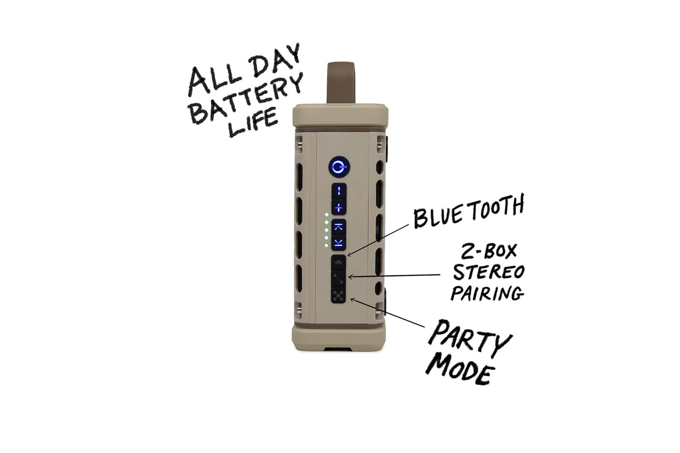 Turtlebox Ranger Speaker - Tan