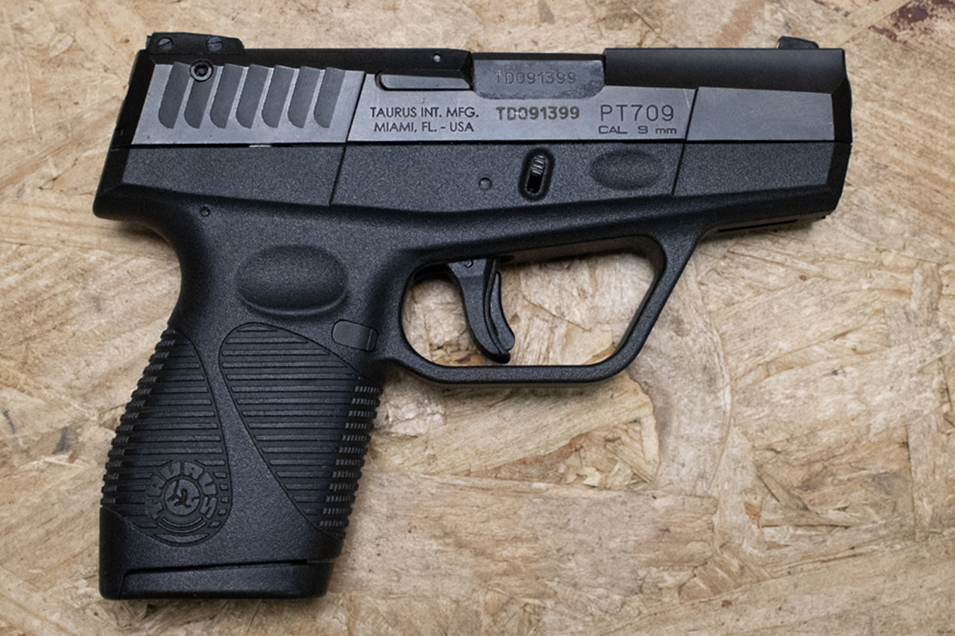 TAURUS PT 709 Slim 9mm Police Trade-in Pistol