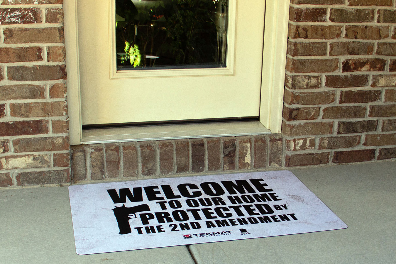 TEKMAT 2nd Amendment Door Mat 25in x 42in