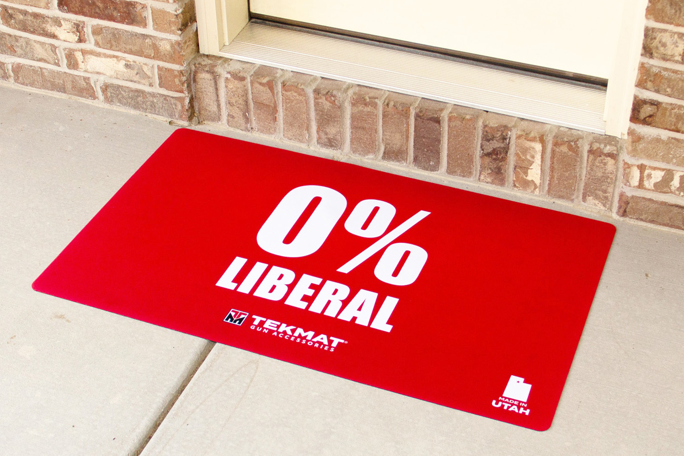 TEKMAT Zero Percent Liberal Door Mat 25in x 42in