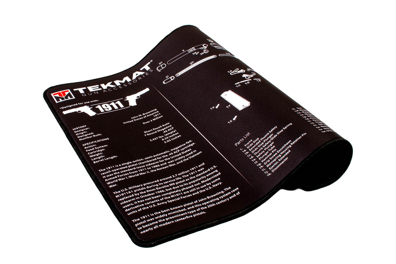 Tekmat 1911 Ultra Premium Gun Cleaning Mat