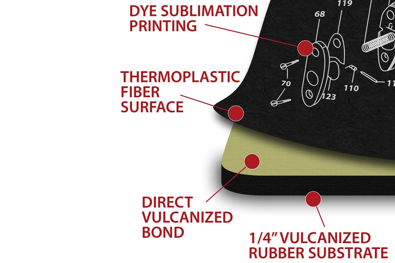 TEKMAT Ultra Premium Gun Cleaning Mat, Beretta 92
