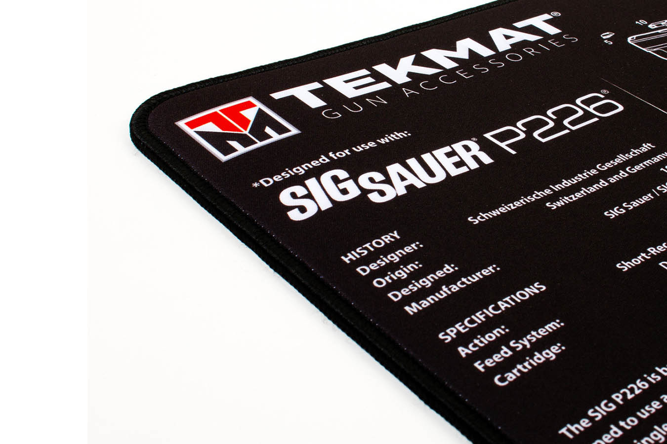 TEKMAT Ultra Premium Gun Cleaning Mat, Sig Sauer P226