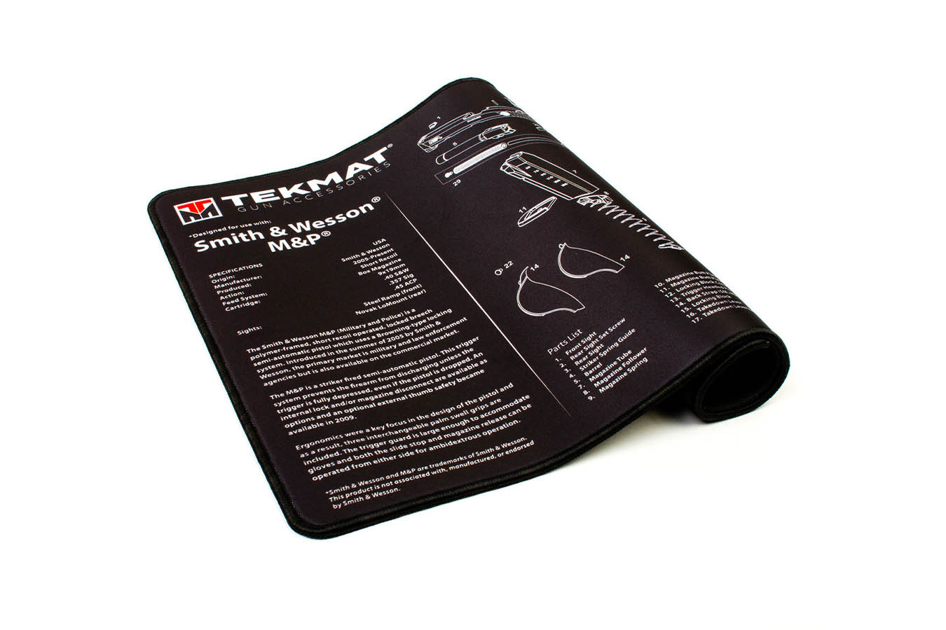TEKMAT Ultra Premium Gun Cleaning Mat, SW MP