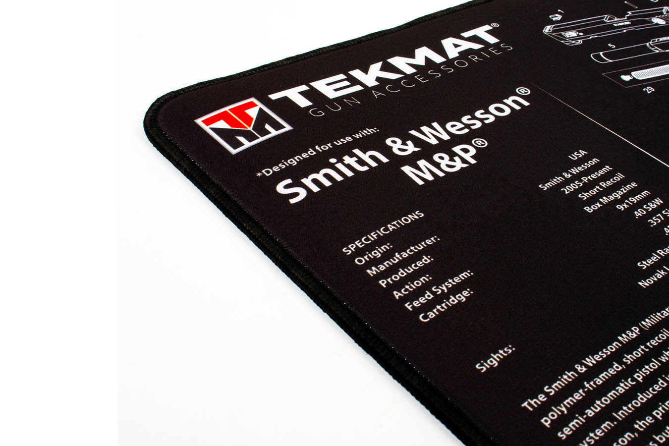 TEKMAT Ultra Premium Gun Cleaning Mat, SW MP