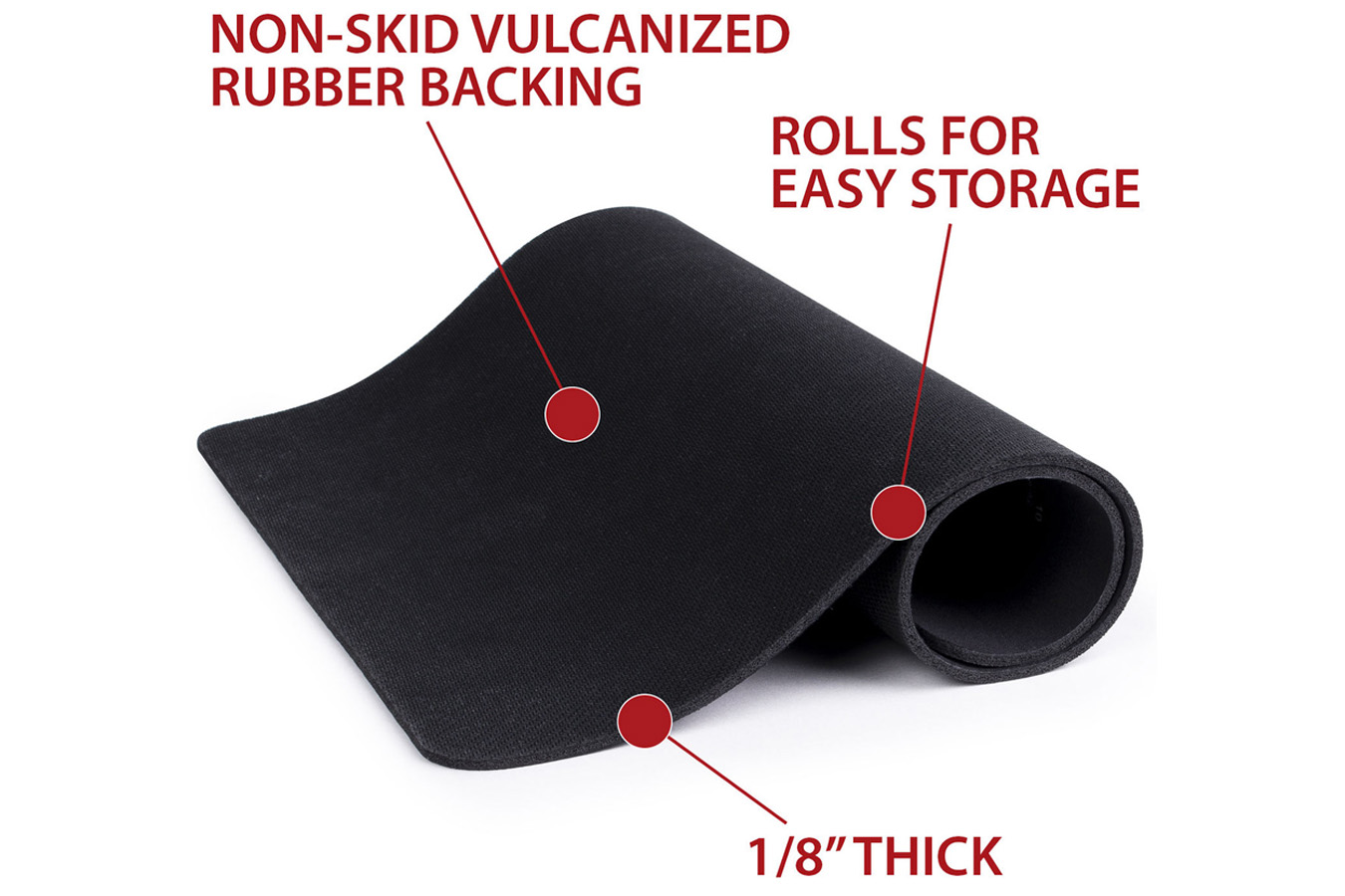 TEKMAT Rubber Cleaning Mat 12in x 36in AR-15 3D Cutaway
