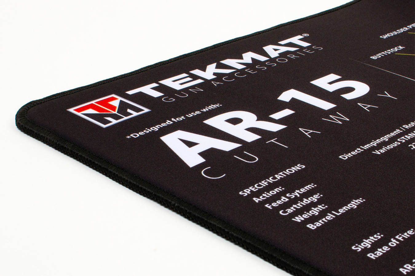 Tekmat Cutaway Ultra Premium Gun Cleaning Mat, AR-15