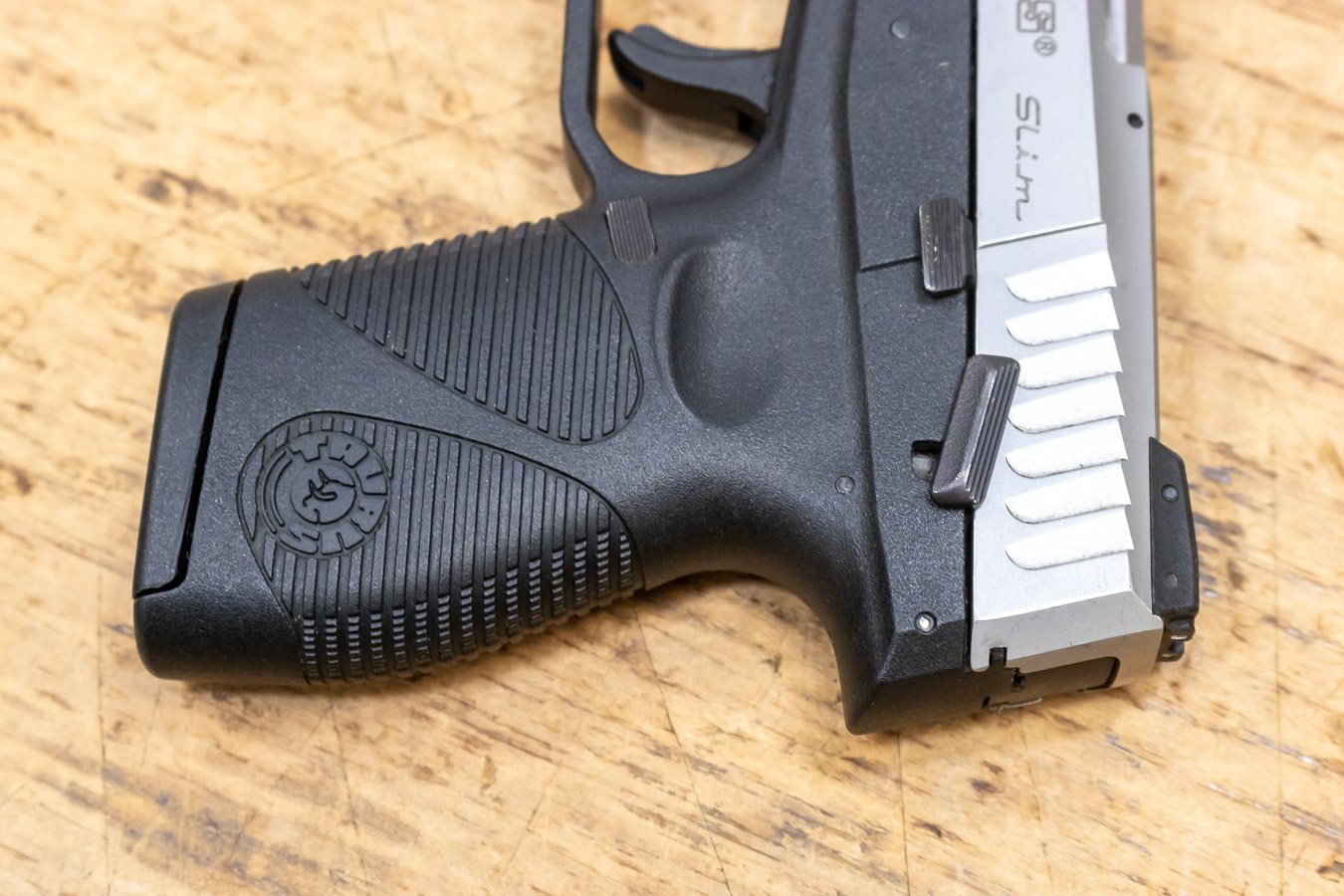 TAURUS PT709 Slim 9mm Stainless Police Trade-in Pistol