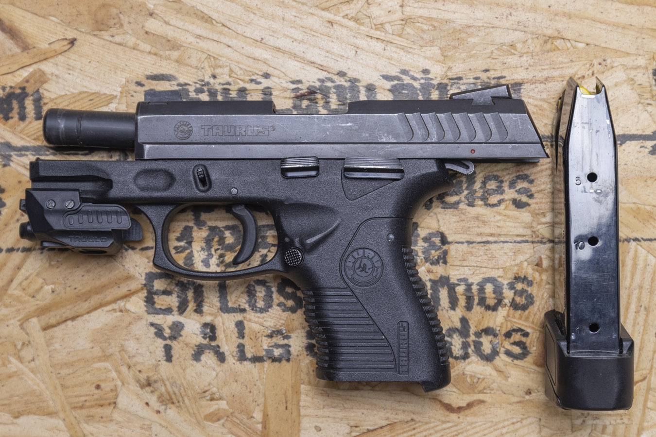 TAURUS PT809c 9mm Police Trade-In Pistol with Laser