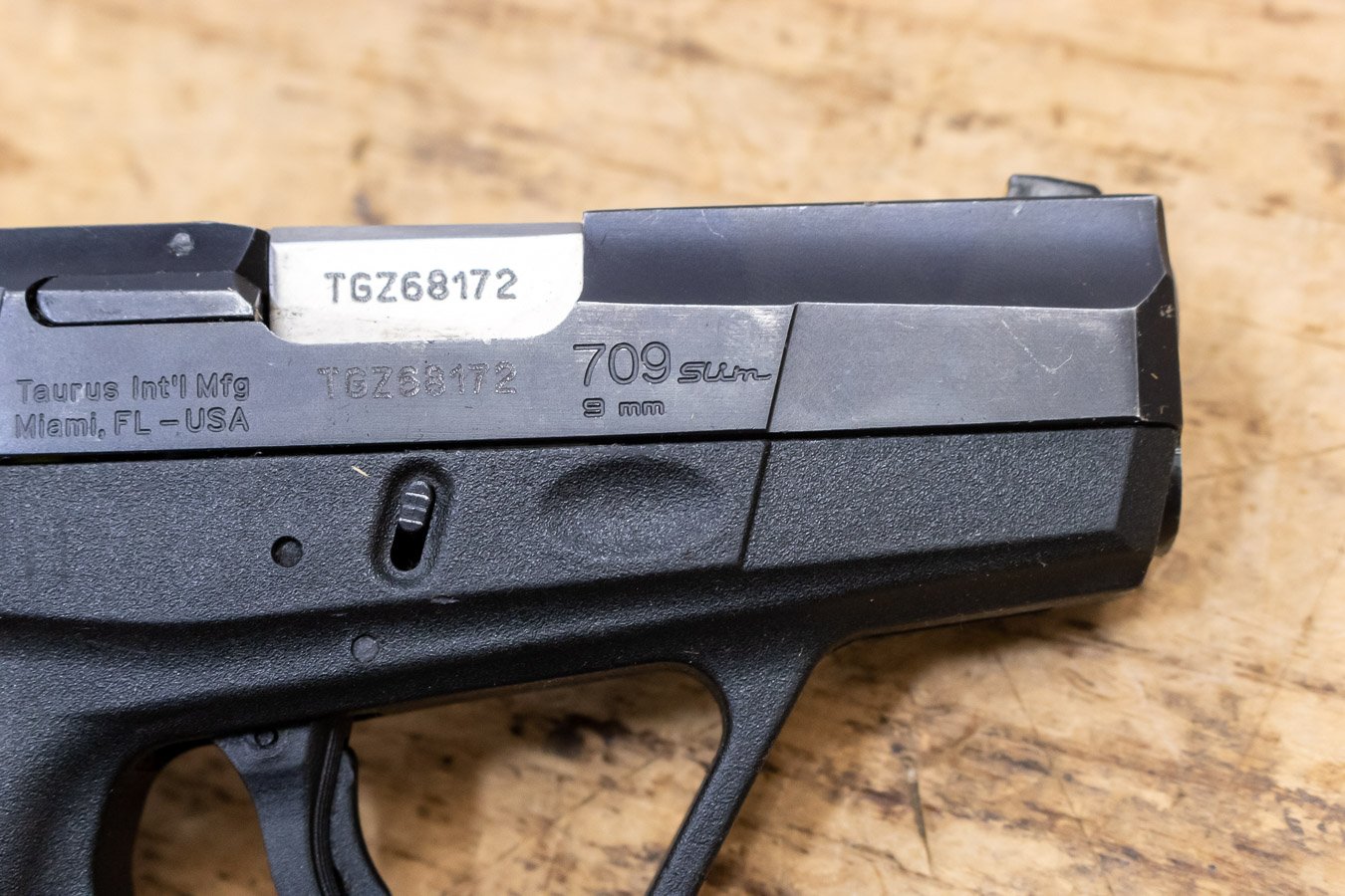 TAURUS 709 Slim 9mm Police Trade-in Pistol